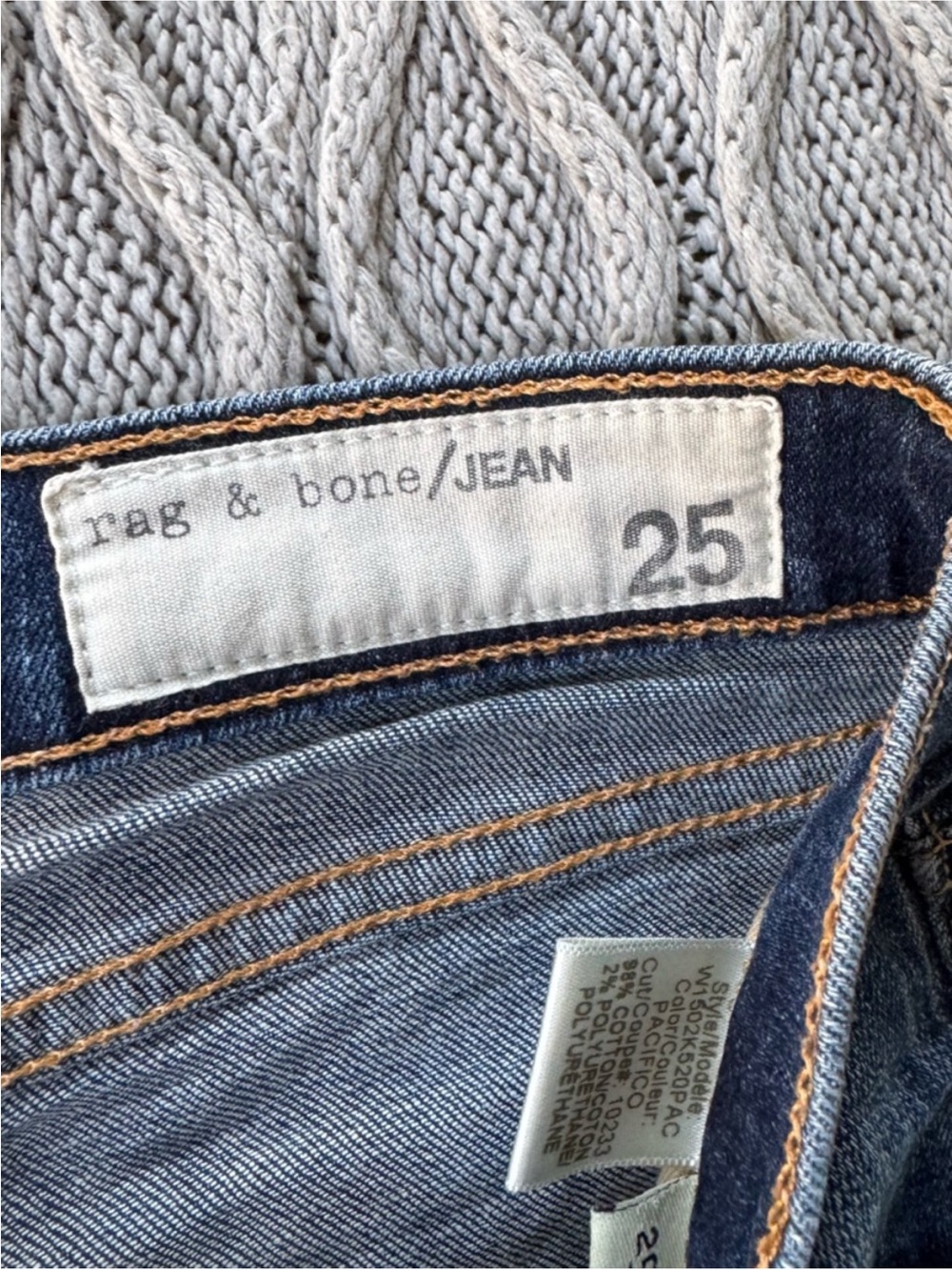 Bundle Rag & Bones Skinny Jeans - Picture 14 of 16